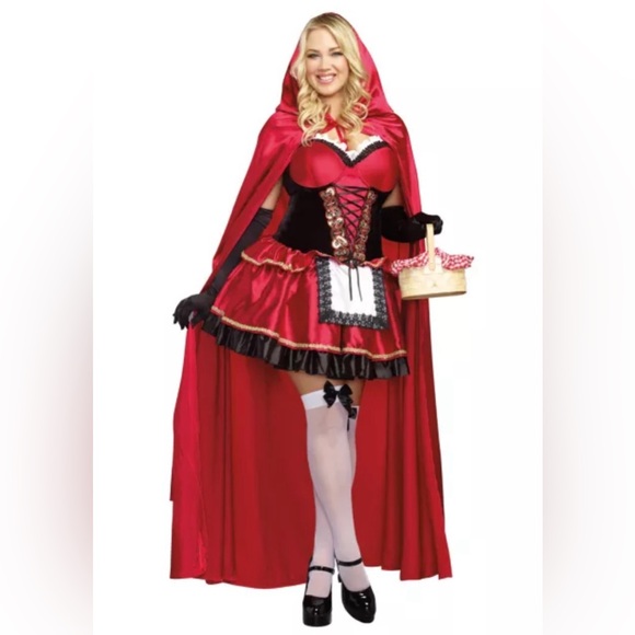 Spirit Little Red Riding Hood Costume - Picture 3 of 3